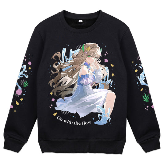 Jellystara "GWTF" Crewneck - Black
