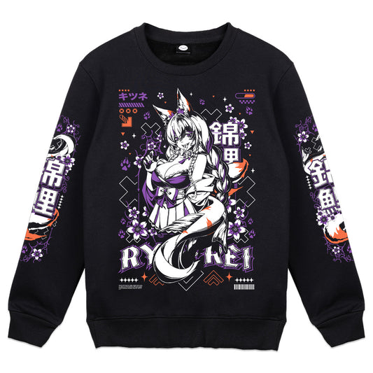Rynfrei Koi Fox Crewneck