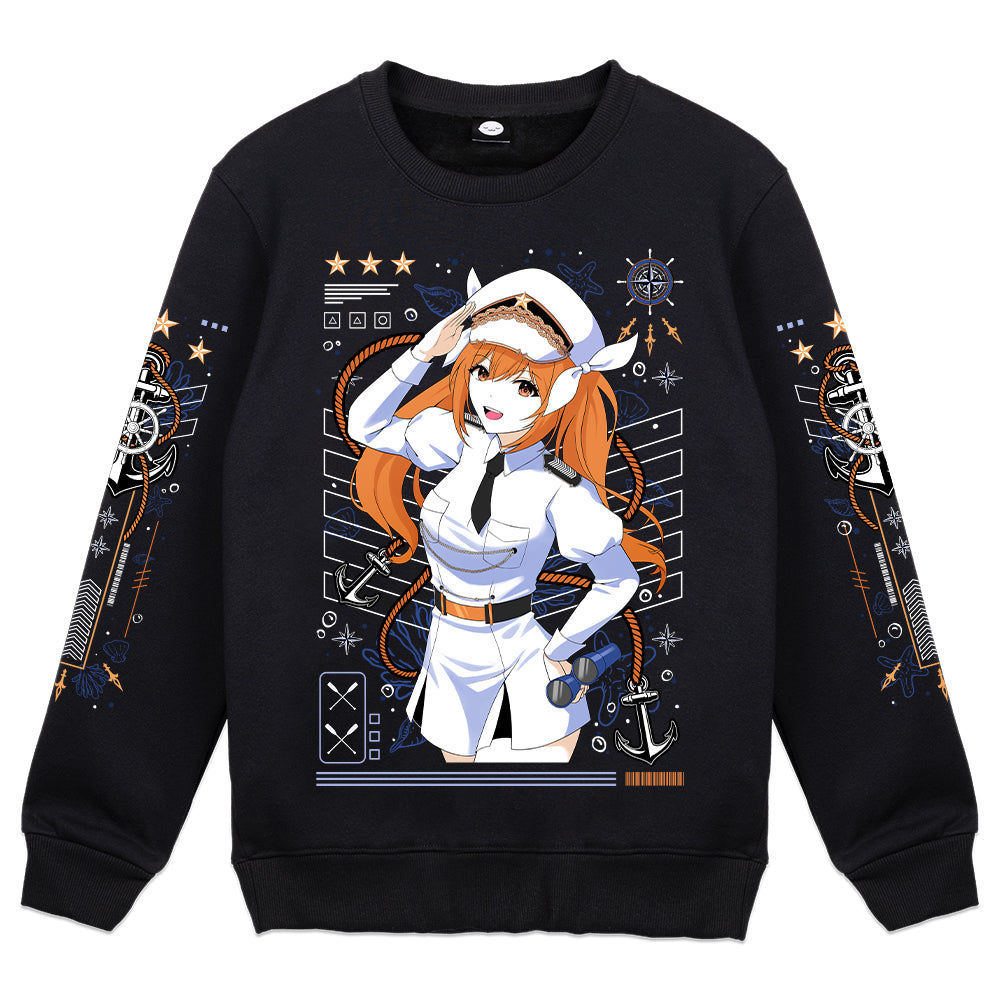 Admiral Trina "Navy Salute" Crewneck