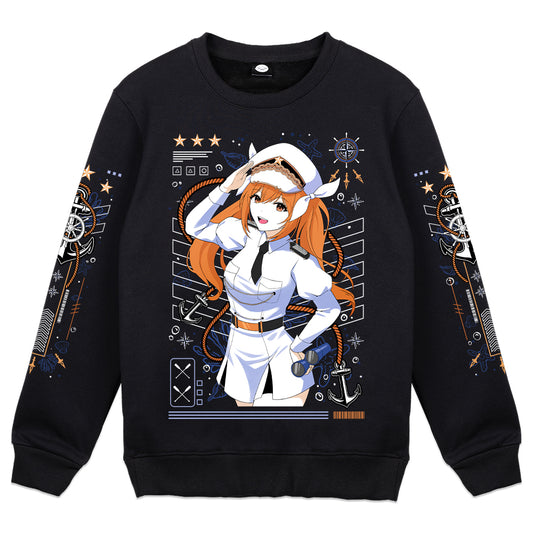 Admiral Trina "Navy Salute" Crewneck