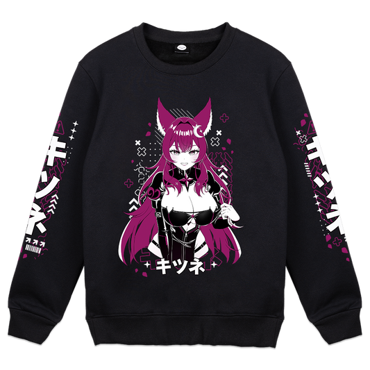 Lunaura Electric Cherry Crewneck