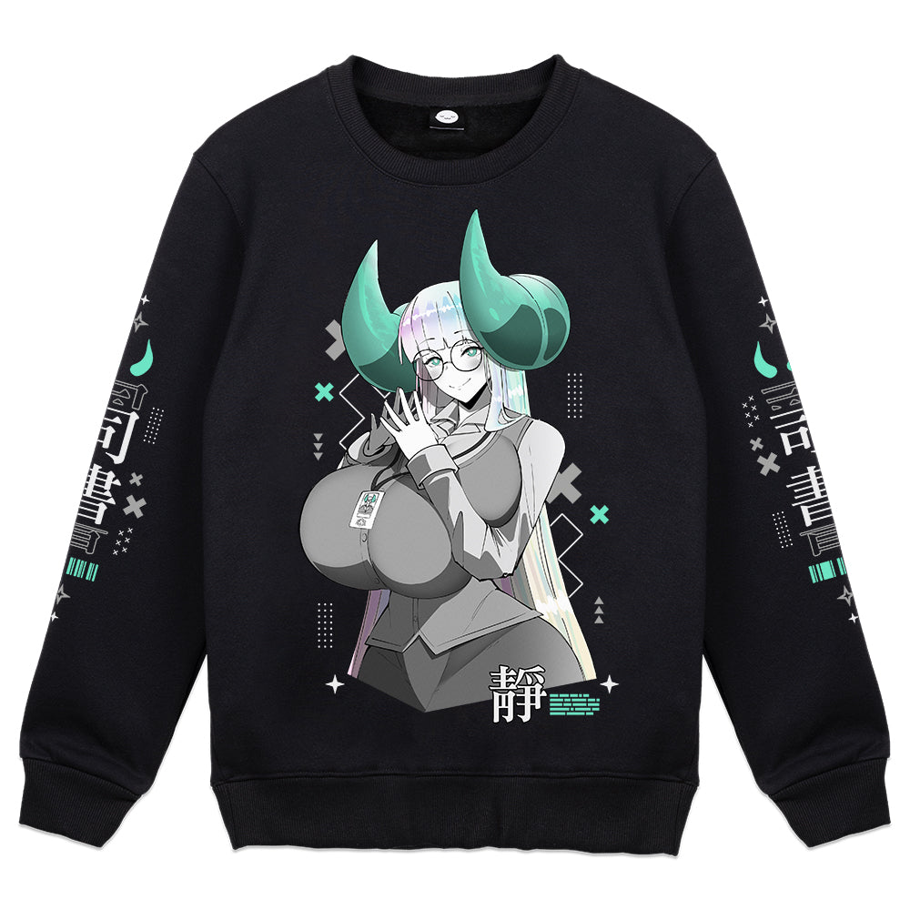 LibraryOfJing "Interplanar Librarian" Crewneck