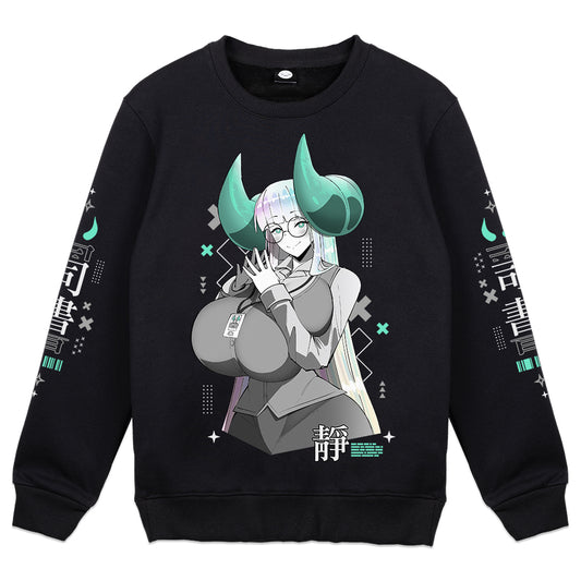 LibraryOfJing "Interplanar Librarian" Crewneck