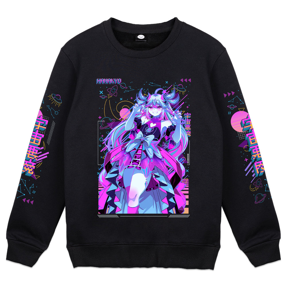 Hanakyo "LunarWave" Crewneck