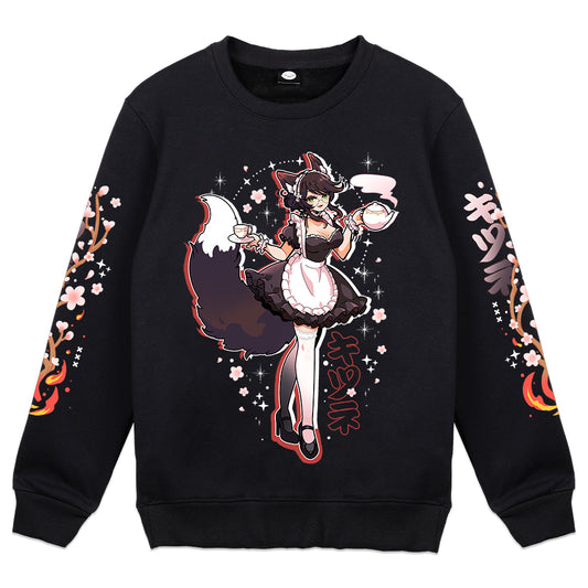 FireLordBrooke "Maid" Crewneck - Black
