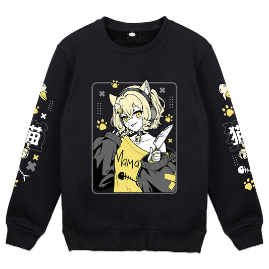NyanaBanyana Brat Cat Crewneck