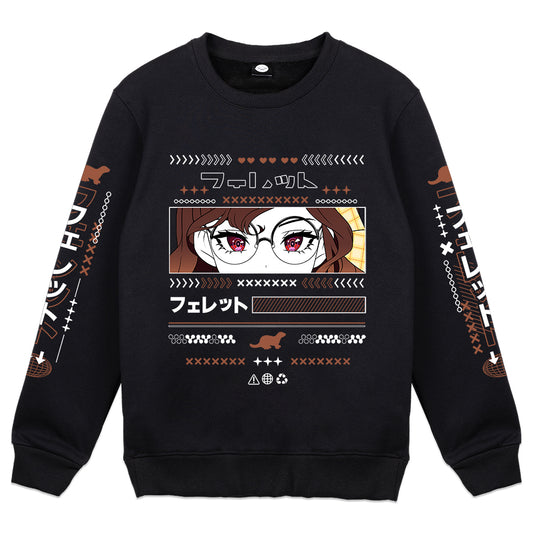 GadgetGizmo Burn Byte Ferret Crewneck