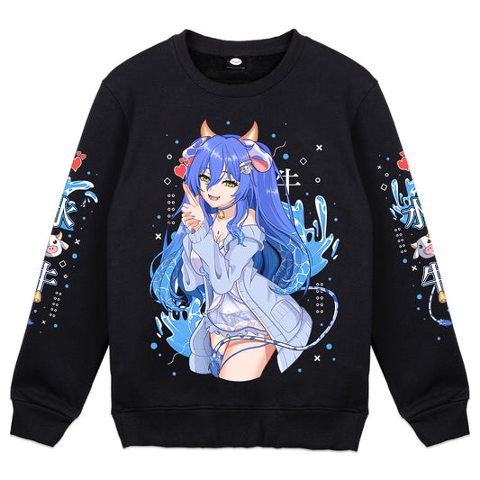 PuddleCow 'Splash Bang' Crewneck
