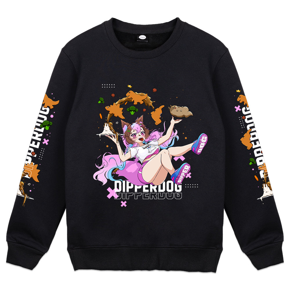 DipperdogRPG Dino Nuggies  Crewneck