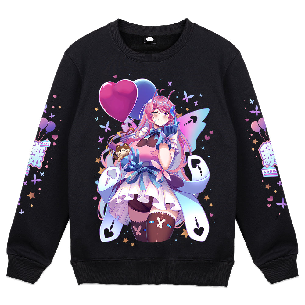 StarryYozzy "Birthday Butterfly" Crewneck