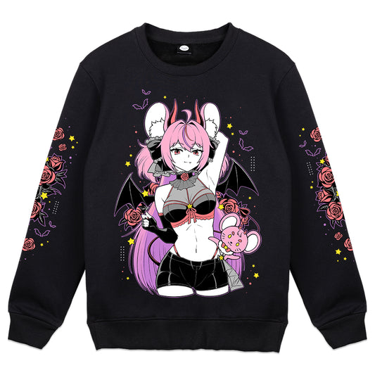 ChocoCoTV Galactic Mouse Crewneck