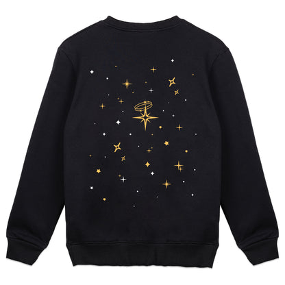 Izomii Suuta "Stars" Crewneck - Black
