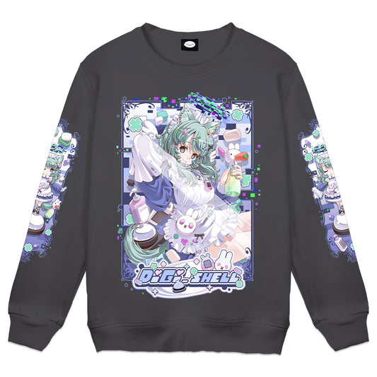 Digiko "Housekeeping" Crewneck - Charcoal