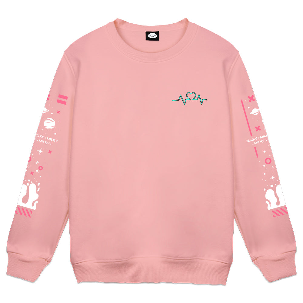 vtMILKY MilkyVerse Crewneck Pink