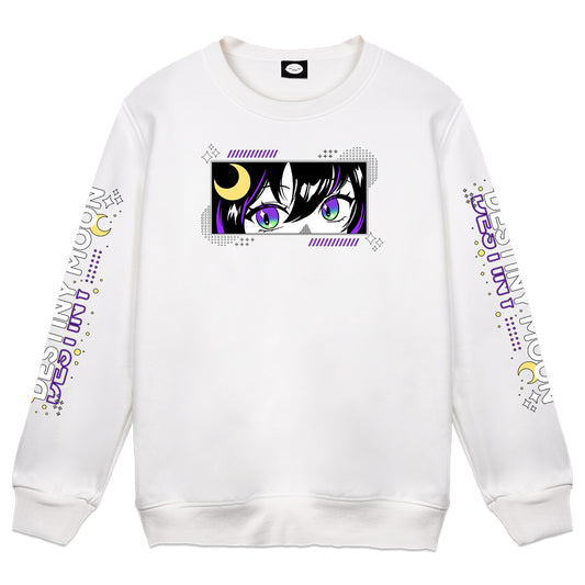 Destiny Moon White Crewneck