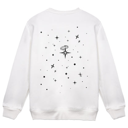 Izomii Suuta "Stars" Crewneck - White
