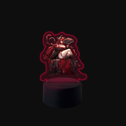 CrimsonBloodCat "Shrine Supplication" LED Desk Lamp