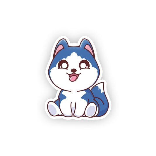 Cyannica "Happy Sit" Sticker