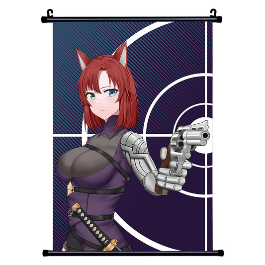CyberCatVT Aimed Shot Wall Scroll