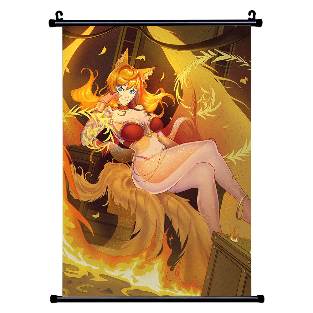 CylanCade "Burning Throne" Wall Scroll