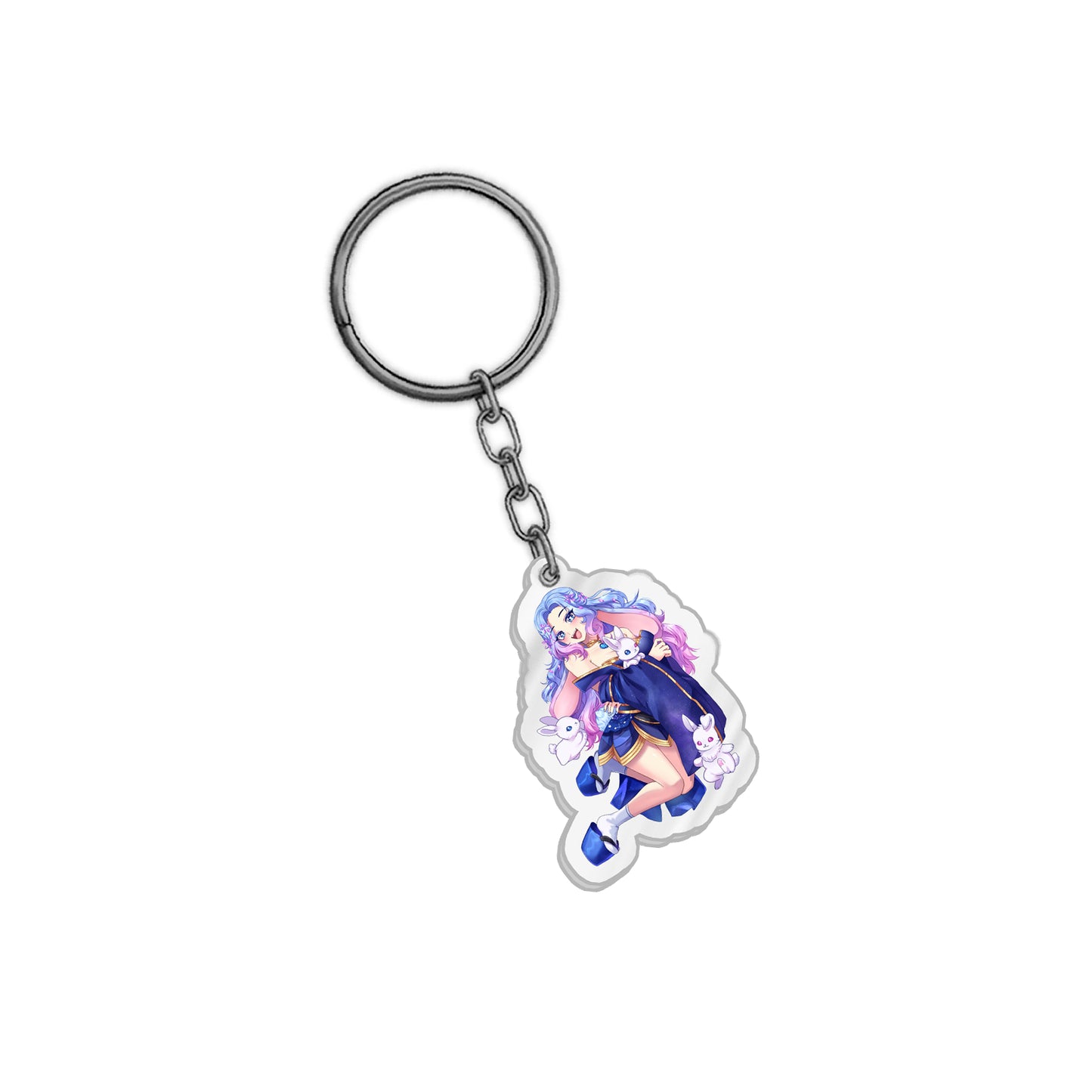 Dani Dawnstar "Bunny Spirit" Acrylic Keychain
