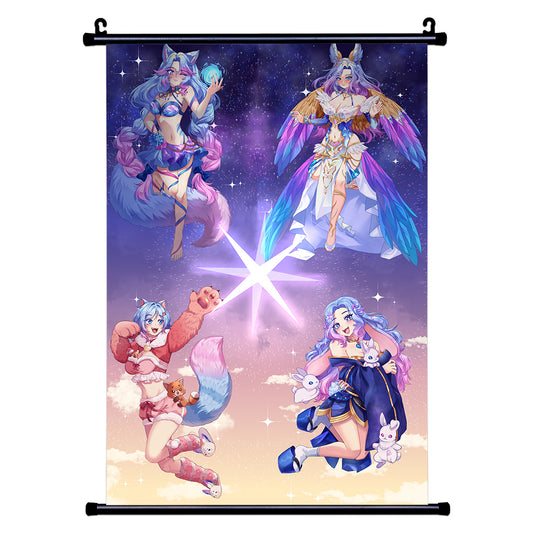 Dani Dawnstar "Spirit Forms" Wall Scroll