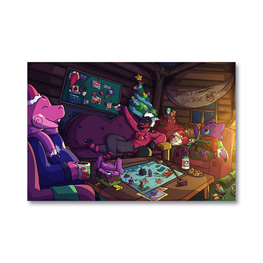 Daziras Merry Birthday Poster