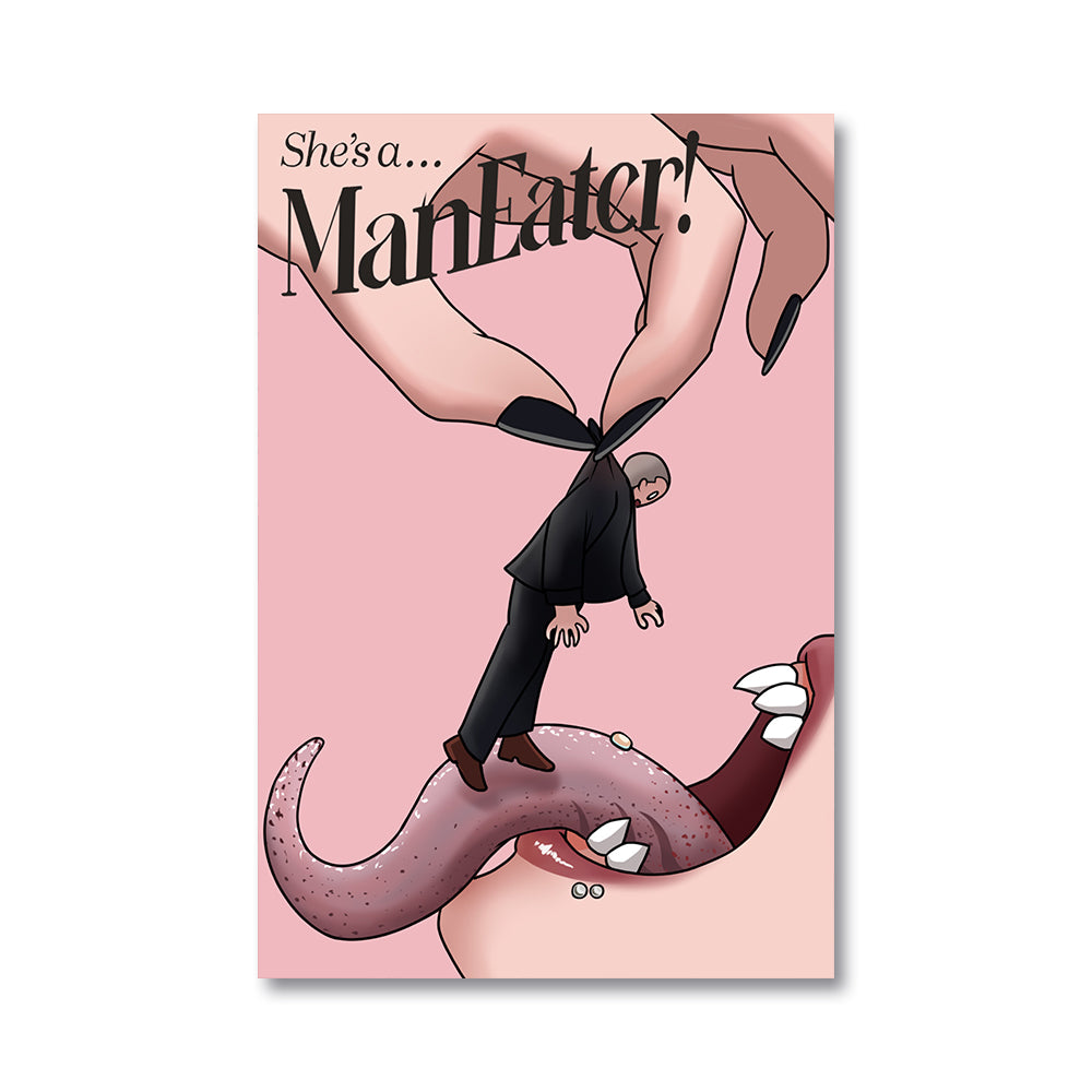 DeadlyDesiree Man-Eater Poster