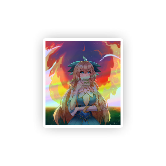 DearlyYu Inner Peas Holographic sticker