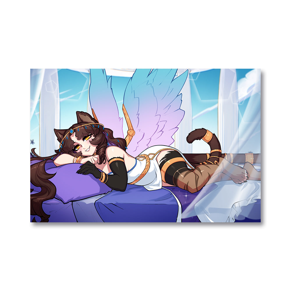 Dee_the_Sphinx Lounging Goddess Poster