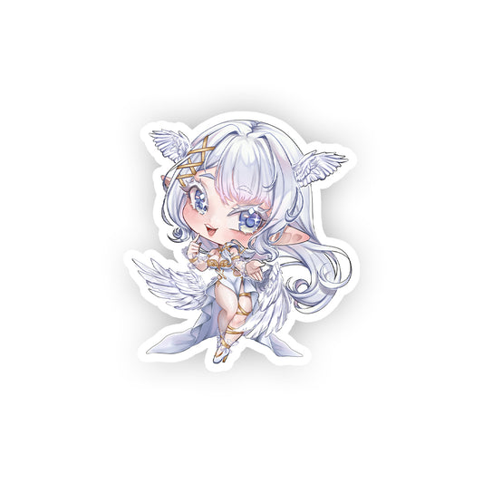 Elfilea Chibi Angel Sticker