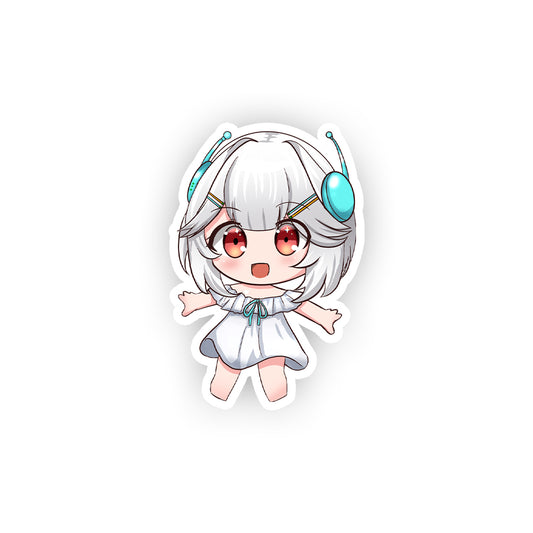 Ellie_Minibot Silly Lil Robot Sticker