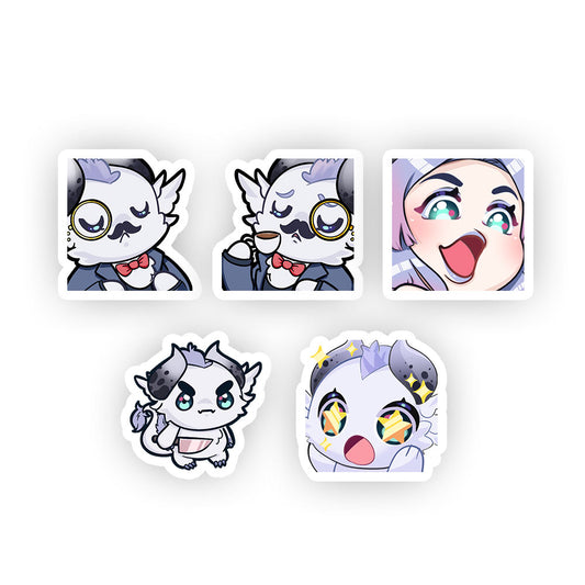 Etain Emote Sticker pack