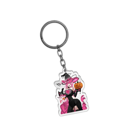 Evelynnde 'Bewitching Pumpkin' Keychain