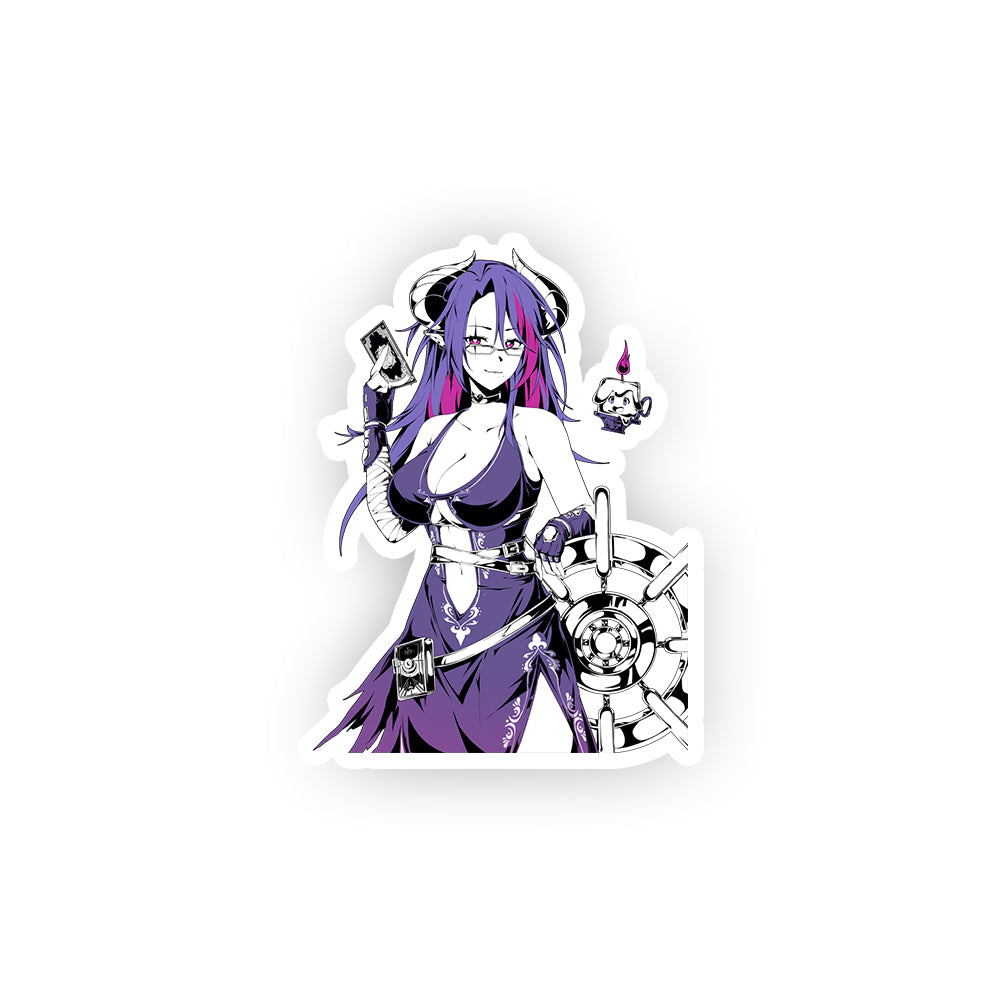 Faye Seafaring Demon Sticker