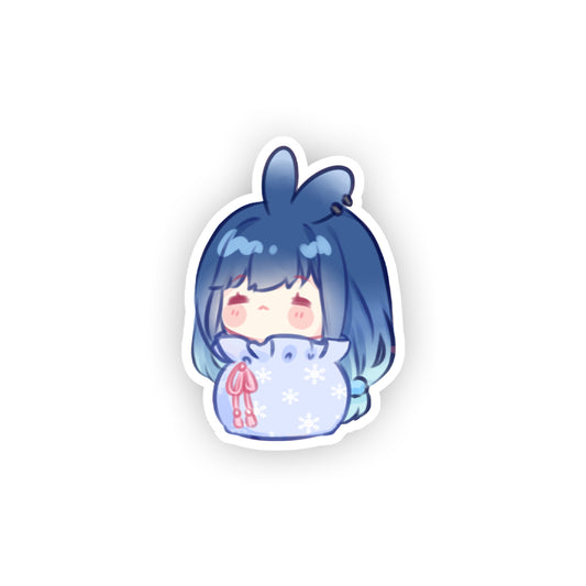 Feefee "Lucky Pouch" Sticker