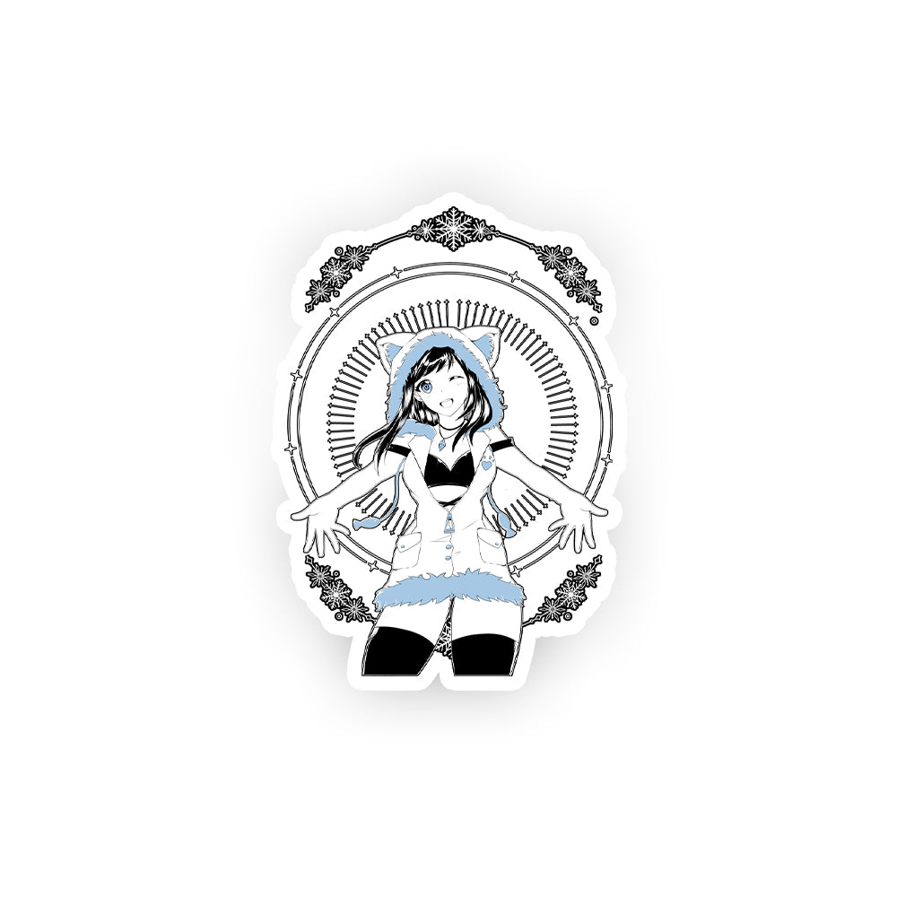 Feefee Snow Glow Sticker