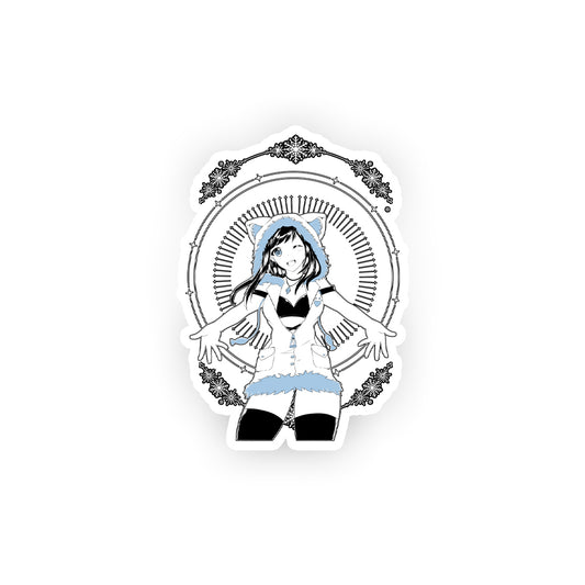 Feefee Snow Glow Sticker