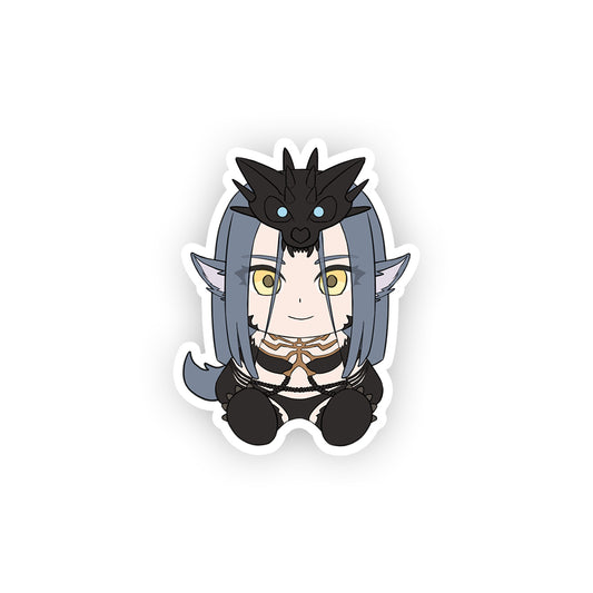 FeraLuna Plushie Sticker