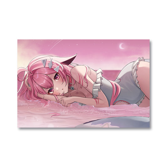 FinnyaVT "Dawn Pond" Poster