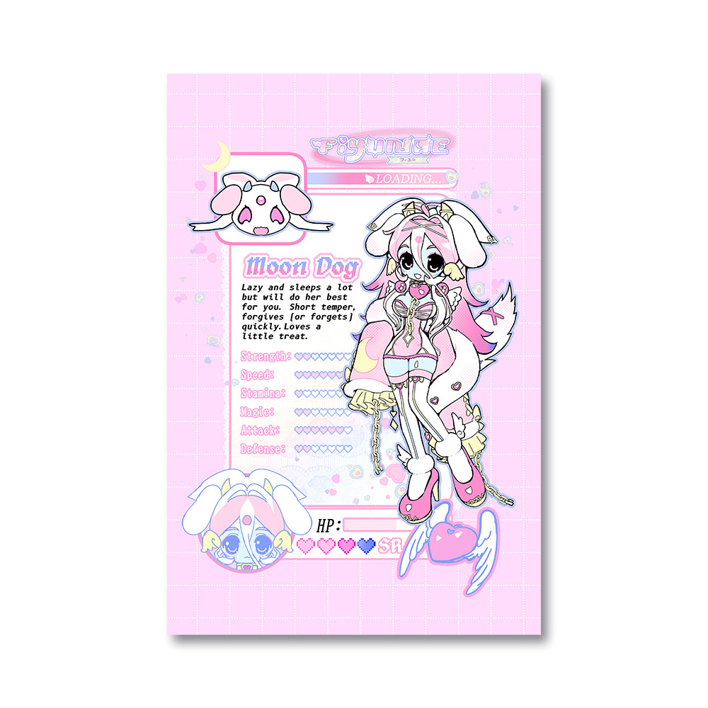 Pinkyune Stats Poster