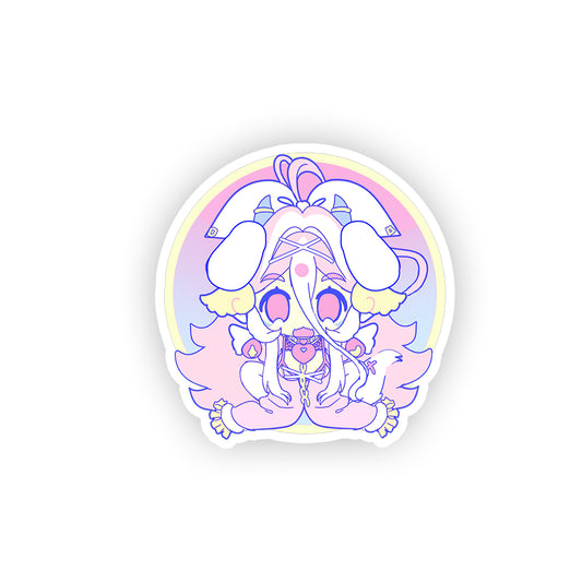 Pinkyune sticker