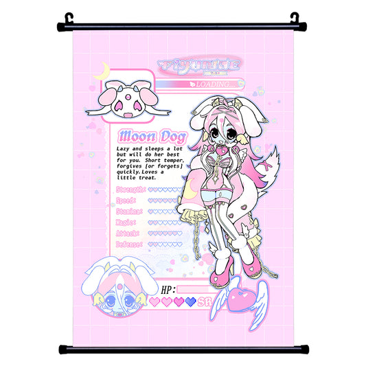 Fiyunae Stats Wallscroll
