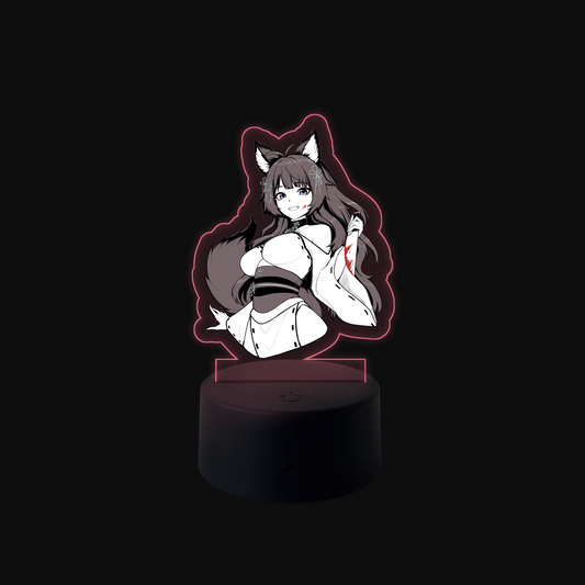 Foxplushy Innocent Smile LED Desk Lamp