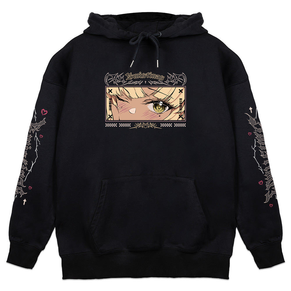 Kwistinas Pink Grunge Hoodie