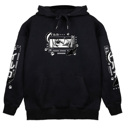 CuteDelfi Mysterious Fox Dolphin Hoodie