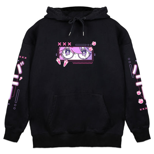 sakurausagi "Bunny Pop" Hoodie - Black