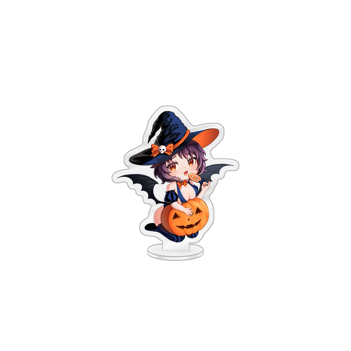 FrostedFricks Succubus Witch Chibi Mini Standee
