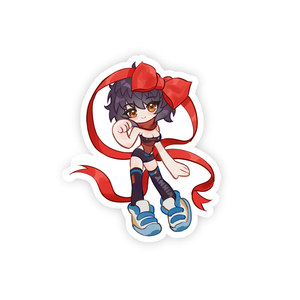 FrostedFricks Gift Chibi Sticker
