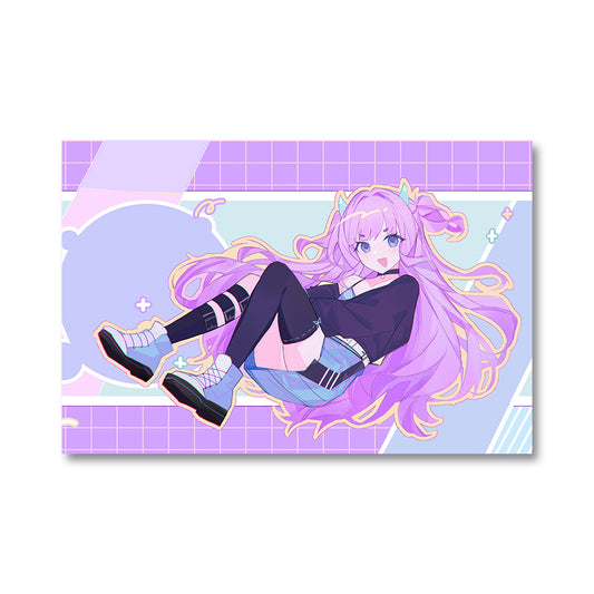 Fusushi Pastel Paradise Poster